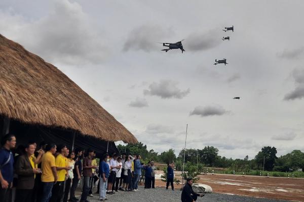 อบรม โครงการ "การประยุกต์ใช้เทคโนโลยีและนวัตกรรมโดรนเพื่อการส่งเสริมการท่องเที่ยว ภาคเหนือ" ครั้งที่ 3 ณ ศูนย์การเรียนรู้อากาศยานไร้คนขับเขาคลังนอก